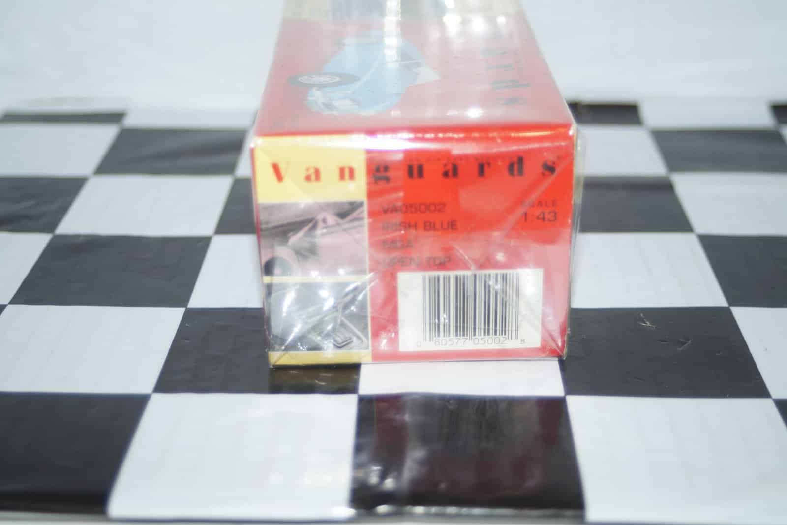 Vanguards mga open top blue va05002 1:43 scale
