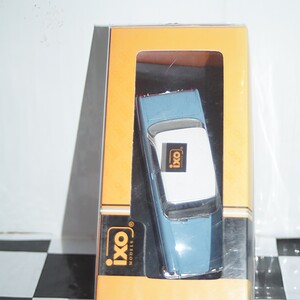 Ixo opel rekord p2 1961 blue / white clc360n diecast 1:43