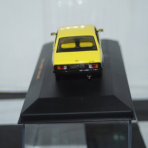 Ixo opel kadett gt/e 1977 yellow/black diecast 1:43 clc065