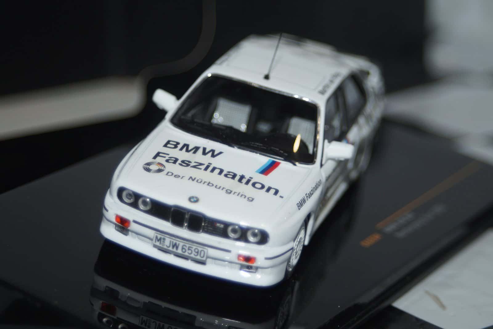 Ixo bmw e30 m3 nurbugring taxi 1990 1:43 diecast clc234