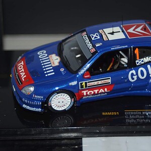 Ixo citroen xsara wrc #1 rally turkey 2006 colin mcrae ram251 1:43