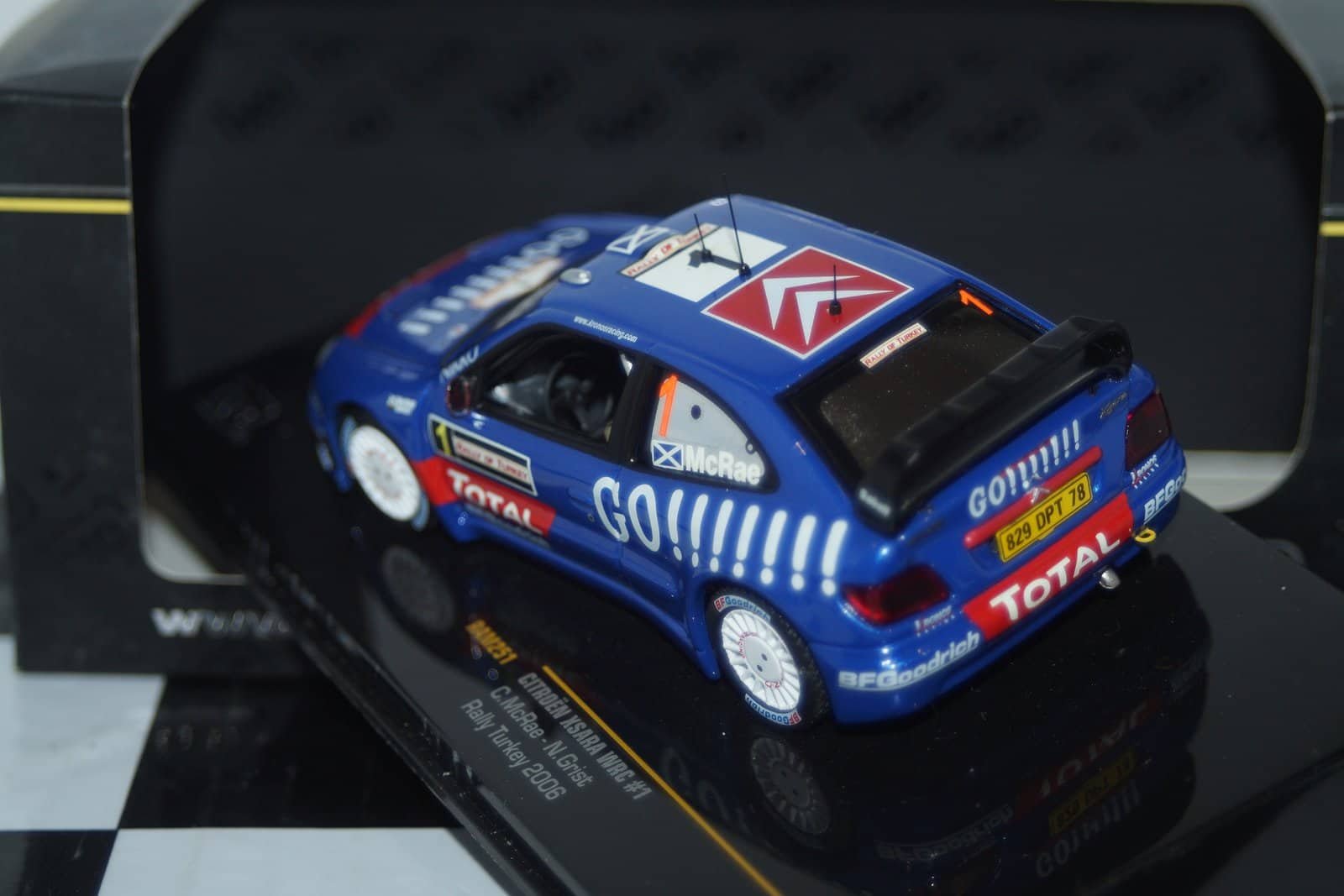 Ixo citroen xsara wrc #1 rally turkey 2006 colin mcrae ram251 1:43