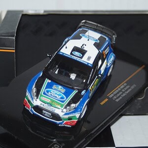Ixo ford fiesta winner sweden rally 2012 j.m.latvala  diecast 1:43 ram484