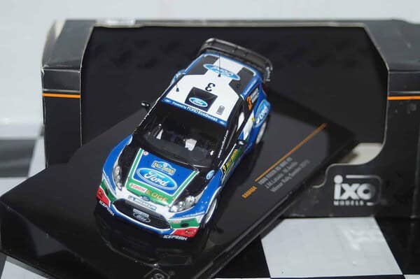 Ixo ford fiesta winner sweden rally 2012 j.m.latvala  diecast 1:43 ram484