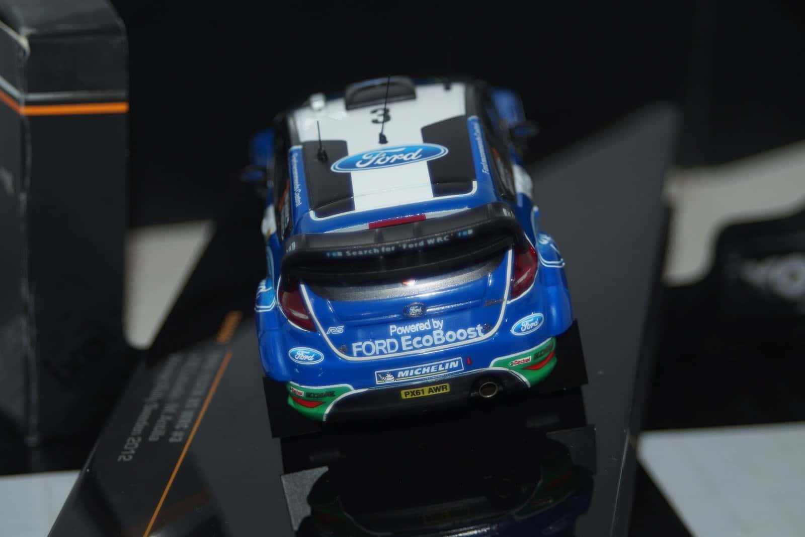 Ixo ford fiesta winner sweden rally 2012 j.m.latvala  diecast 1:43 ram484