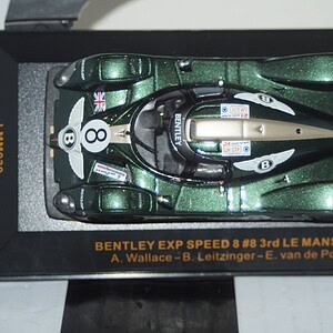 Ixo bentley speed 8 le mans 2001 1:43 lmm029