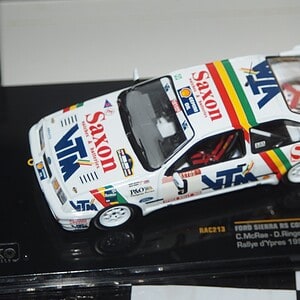 Ixo ford sierra rs cosworth d`ypres rally 1990, colin mcrae rac213