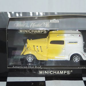 Minichamps american hot rod "karcher" in yellow/white 400 142262 1:43