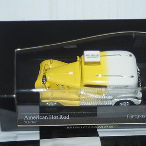 Minichamps american hot rod "karcher" in yellow/white 400 142262 1:43