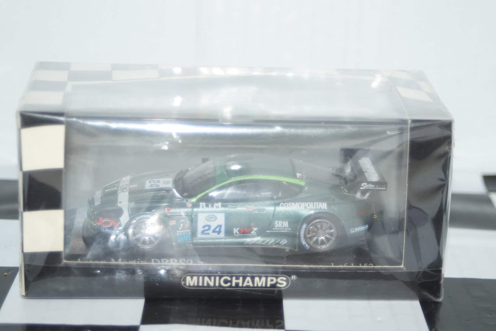 Minichamps aston martin dbrs9 gt3 spa 06 groppi 1:43 400061324