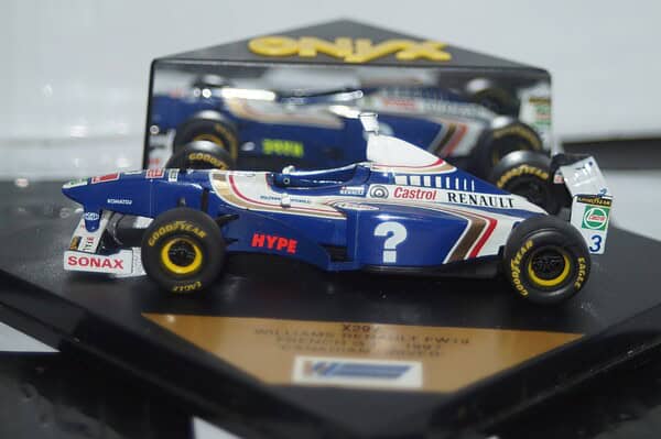 Onyx ferrari f 93 a gerhard berger in 1:34 ref 169