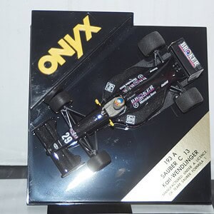 Onyx sauber c 13 #29 karl wendlinger in 1:34 ref 193a