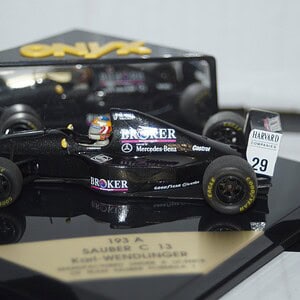 Onyx sauber c 13 #29 karl wendlinger in 1:34 ref 193a