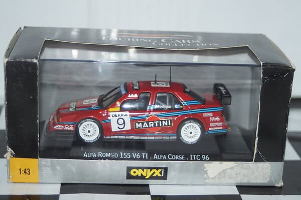 Onyx alfa romeo "jas-martini" itc 1996 s.modena 1:43 scale xt015