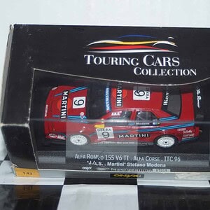 Onyx alfa romeo "jas-martini" itc 1996 s.modena 1:43 scale xt015