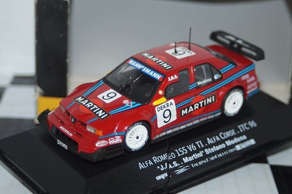 Onyx alfa romeo "jas-martini" itc 1996 s.modena 1:43 scale xt015
