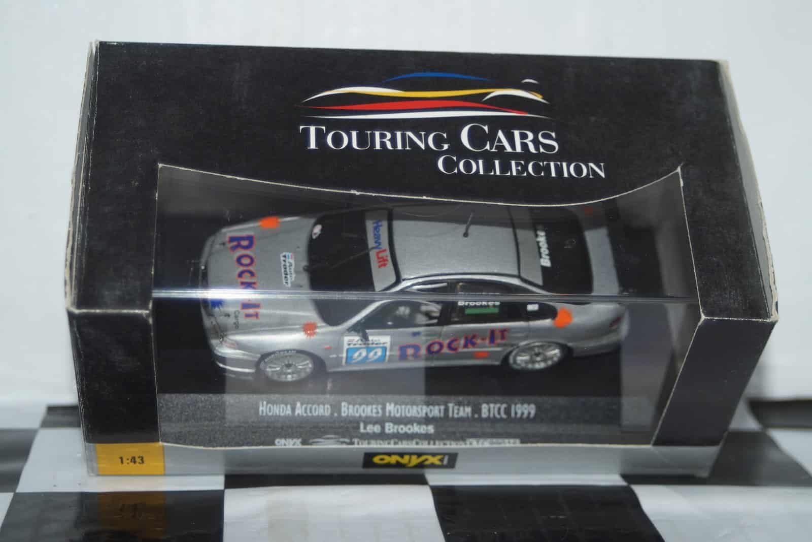Onyx honda accord btcc 1999 lee brookes 1:43 scale xtc99016