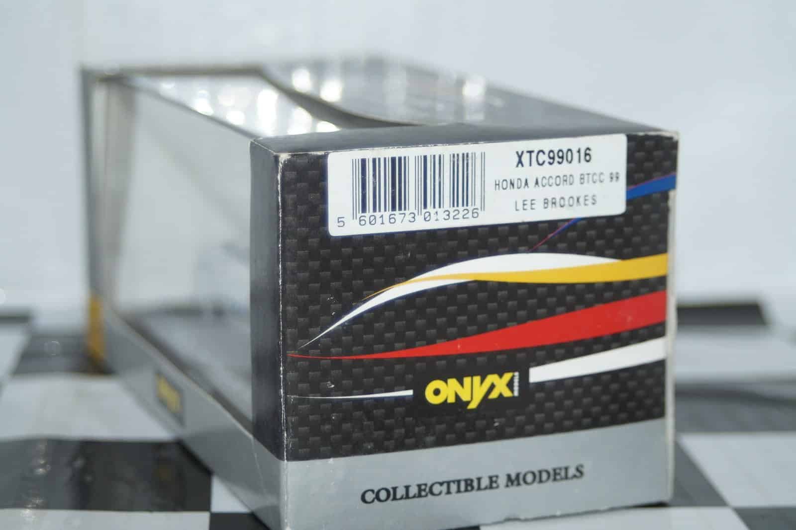 Onyx honda accord btcc 1999 lee brookes 1:43 scale xtc99016