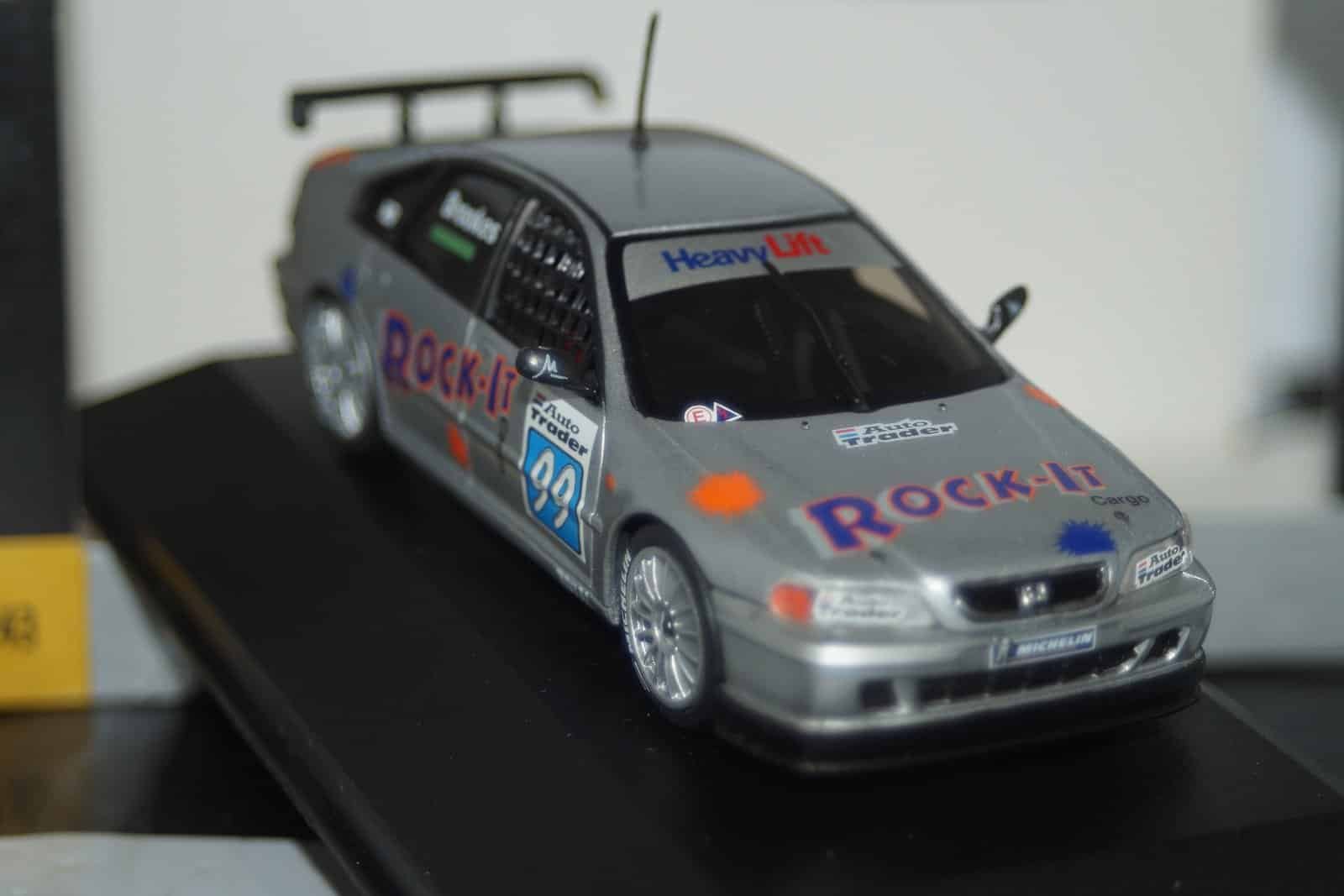 Onyx honda accord btcc 1999 lee brookes 1:43 scale xtc99016
