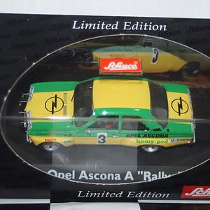 Schuco opel ascona a tuning rallye 1:43 ref 02656