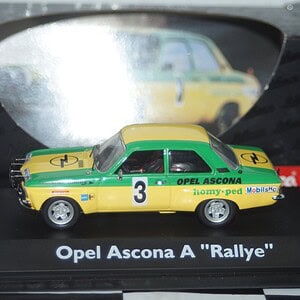 Schuco opel ascona a tuning rallye 1:43 ref 02656