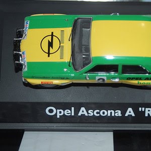 Schuco opel ascona a tuning rallye 1:43 ref 02656