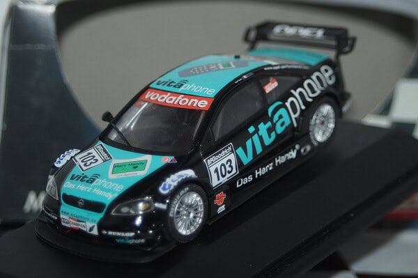 Schuco opel astra v8 coupe 2002 nurburgring test car 1:43 ref 04883