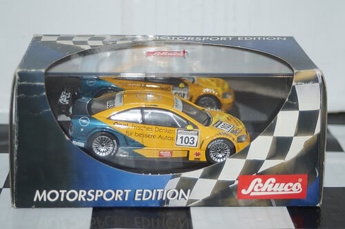 Schuco opel astra v8 coupe 2002 volker strycek 1:43 ref 04880