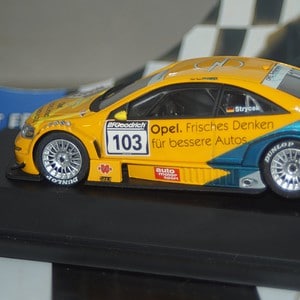 Schuco opel astra v8 coupe 2002 volker strycek 1:43 ref 04880