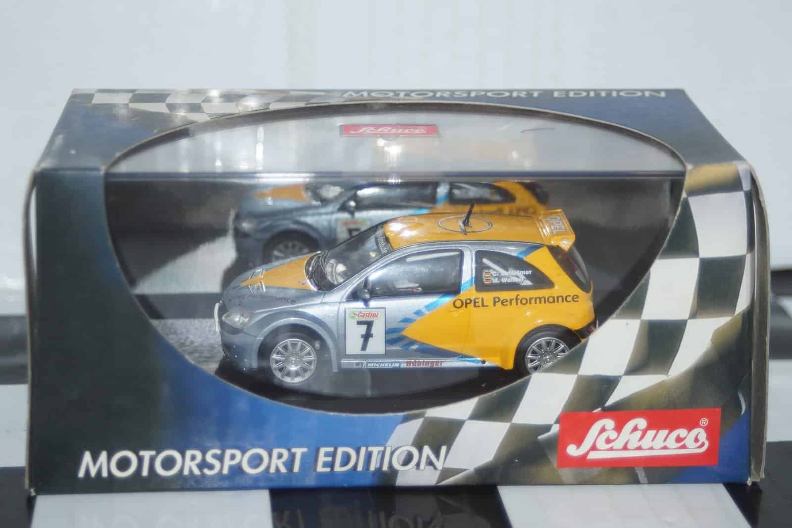 Schuco opel corsa super 1600 rallye c.schleimer 04830 1:43