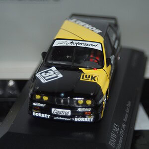 Minichamps bmw m3 gtr "street" london toy fair 2005 1:43 ltd 1of 92