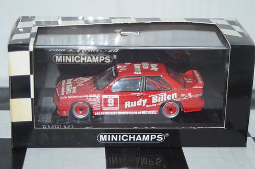 Minichamps bmw 3.5 csl norisring drm 1975 h.stuck 1:43 430 752930