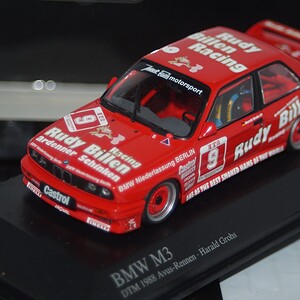 Minichamps bmw 3.5 csl norisring drm 1975 h.stuck 1:43 430 752930