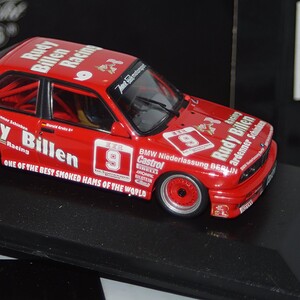 Minichamps bmw 3.5 csl norisring drm 1975 h.stuck 1:43 430 752930