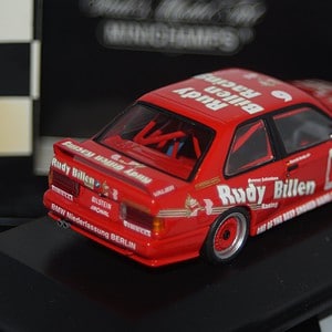 Minichamps bmw 3.5 csl norisring drm 1975 h.stuck 1:43 430 752930