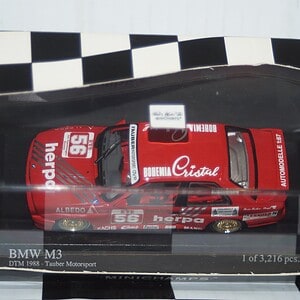 Minichamps bmw m3 dtm 1998 g.muller 1:43 430 882056