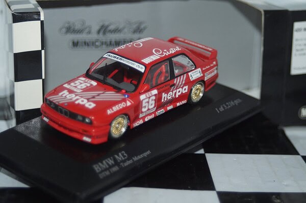 Minichamps bmw m3 dtm 1998 g.muller 1:43 430 882056