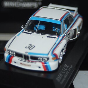 Minichamps bmw 3.5 csl norisring drm 1975 h.stuck 1:43 430 752930