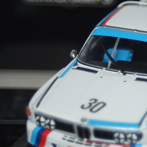 Minichamps bmw 3.5 csl norisring drm 1975 h.stuck 1:43 430 752930