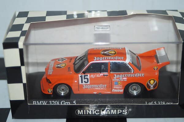 Minichamps bmw 320i etcc double winner j.muller 2003 1:43 400 032442