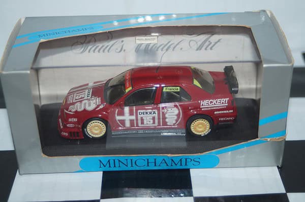 Minichamps alfa romeo 155 v6 ti dtm 1993 francia 1:43 min 930123
