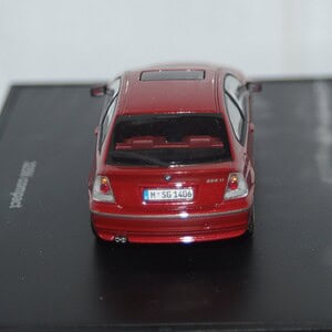 Minichamps bmw 325ti compact in red 1:43 ref 80 42 0 024 437