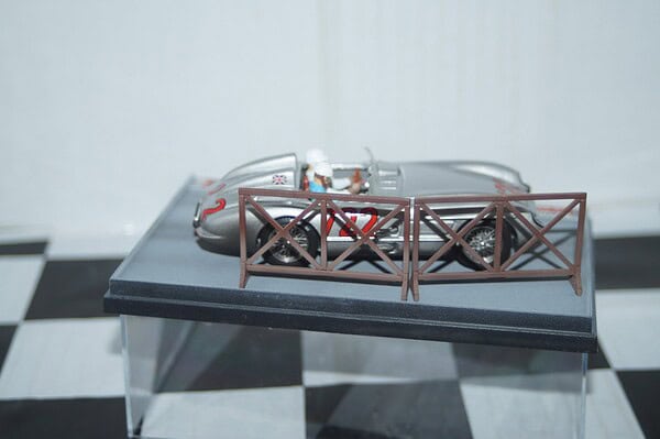 Brumm mercedes 300 slr moss-jenkinson mille miglia 1:43 s20/17