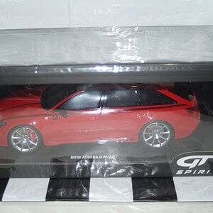 Gt spirit audi rs6 mtm estate in red 1:18 resin gt432