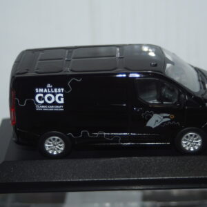 Vanguards ford transit in black "the smallest cog" 1/43 ref  va15105