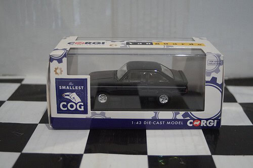 Vanguards ford transit in black "the smallest cog" 1/43 ref va15105