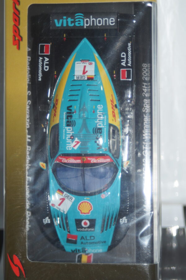 Spark maserati mc12 gt1 winner 24h spa 2008 #1 1:43 resin 43spa2008