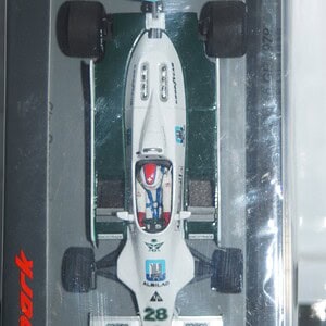 Spark williams fw07 winner british gp 1979 #28 1:43 resin s6990