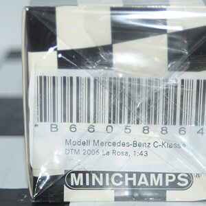Minichamps mercedes c class dtm 2006 d.la rosa 063518