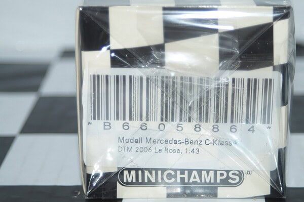 Minichamps mercedes c class dtm 2006 d.la rosa 063518
